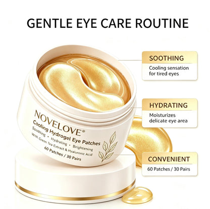 NOVELOVE® Patchs rafraîchissants pour les yeux à base d'hydrogel