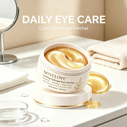 NOVELOVE® Patchs rafraîchissants pour les yeux à base d'hydrogel