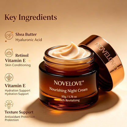 NOVELOVE® Crème de nuit nourrissante