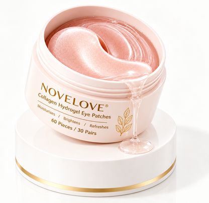 NOVELOVE® Patchs pour les yeux à base d'hydrogel de collagène