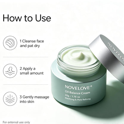 NOVELOVE® Crème équilibrante à l'huile