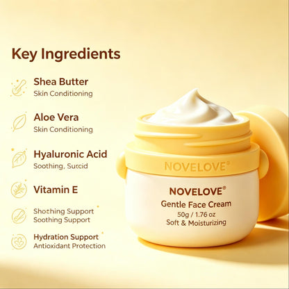 NOVELOVE® Crème douce pour le visage