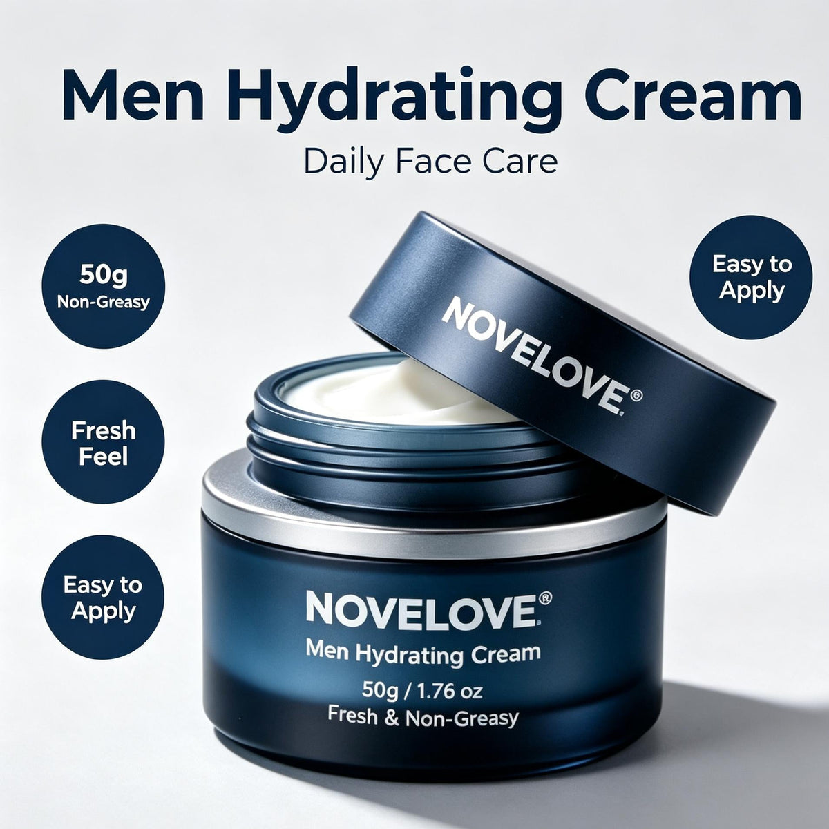 NOVELOVE® Crème hydratante pour hommes