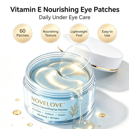 NOVELOVE® Patchs nourrissants pour les yeux à la vitamine E