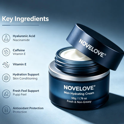 NOVELOVE® Crème hydratante pour hommes