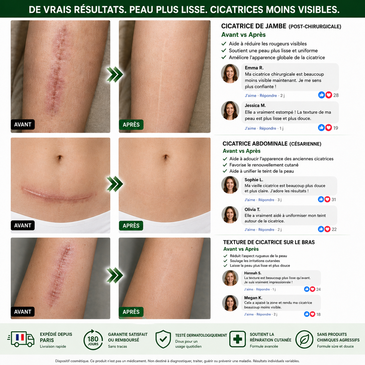 𝑩𝒐𝒖𝒕𝒊𝒒𝒖𝒆 𝒐𝒇𝒇𝒊𝒄𝒊𝒆𝒍𝒍𝒆 🇫🇷| 𝖲𝗎𝗋𝗀𝗈ᴎ𝗂𝗑® 📍𝐏𝐚𝙩𝙘𝙝 𝗡ano-Microneedles Avancé 10-en-1 Moringa · 𝘽𝙚𝙧𝙗é𝙧𝒊𝒏𝒆 × NAD⁺Une seule fois par jour, changements visibles en 7 jours Pour l’obésité, peau relâchée, diabète, apnée du sommeil, problèmes articulaires, et bien plus🍀