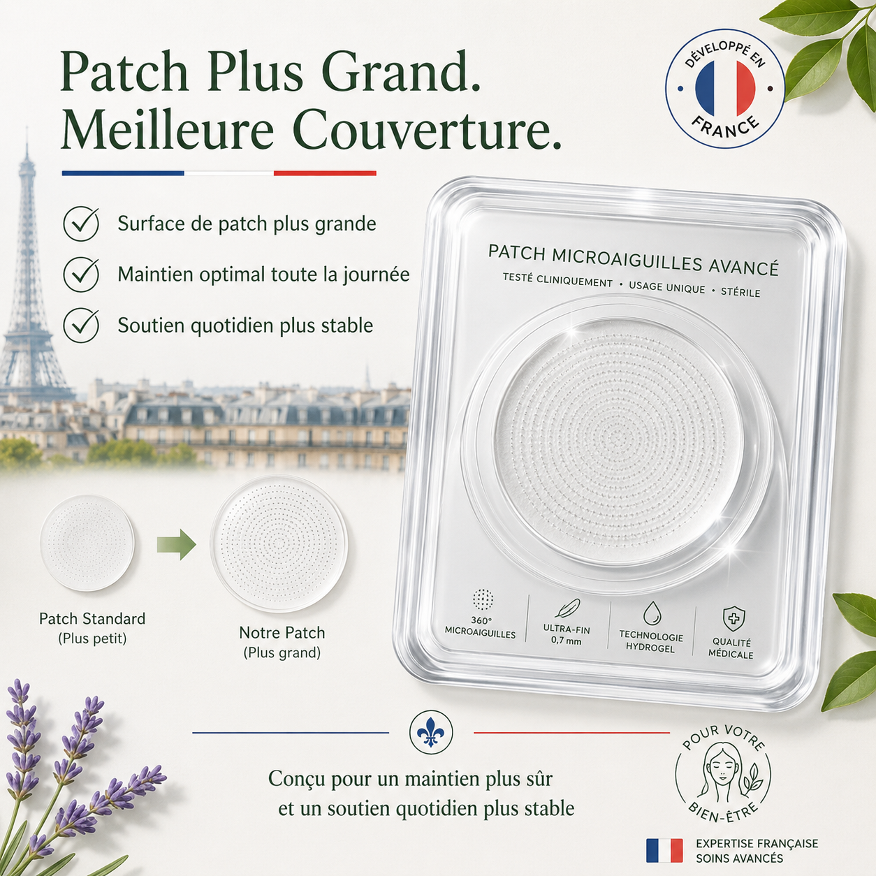 𝑩𝒐𝒖𝒕𝒊𝒒𝒖𝒆 𝒐𝒇𝒇𝒊𝒄𝒊𝒆𝒍𝒍𝒆 🇫🇷| 𝖲𝗎𝗋𝗀𝗈ᴎ𝗂𝗑® 📍𝐏𝐚𝙩𝙘𝙝 𝗡ano-Microneedles Avancé 10-en-1 Moringa · 𝘽𝙚𝙧𝙗é𝙧𝒊𝒏𝒆 × NAD⁺Une seule fois par jour, changements visibles en 7 jours Pour l’obésité, peau relâchée, diabète, apnée du sommeil, problèmes articulaires, et bien plus🍀